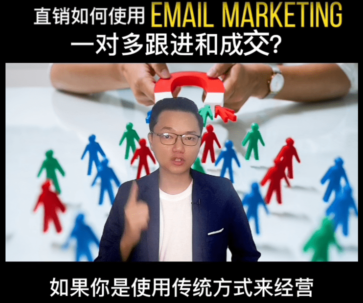 直销如何使用Email Marketing 一对多跟进和成交？